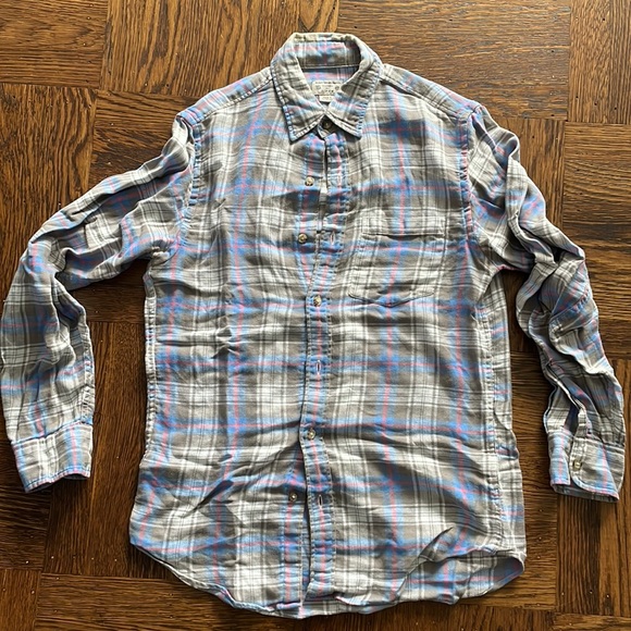 Jcrew Xsmall flannel button shirt - Picture 1 of 2